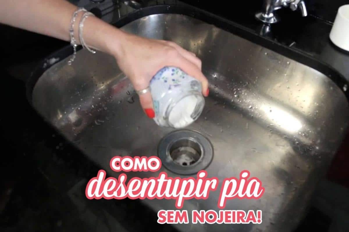 Como desentupir pia e ralos da sua casa com uma solução que você mesmo consegue fazer
