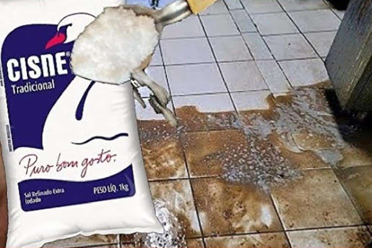 Como limpar piso encardido: não precisa comprar produto para limpeza pesada