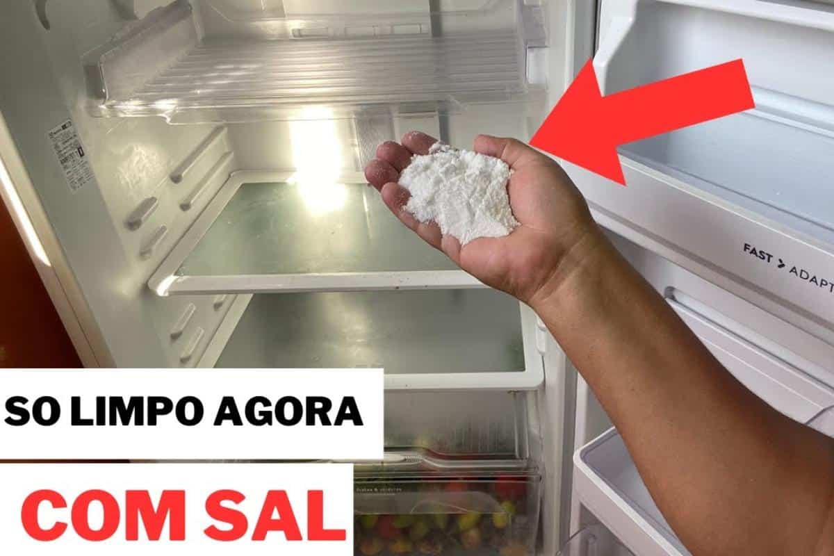 Dica para limpar geladeira: não fica mau cheiro e é mais fácil tirar sujeira grudada
