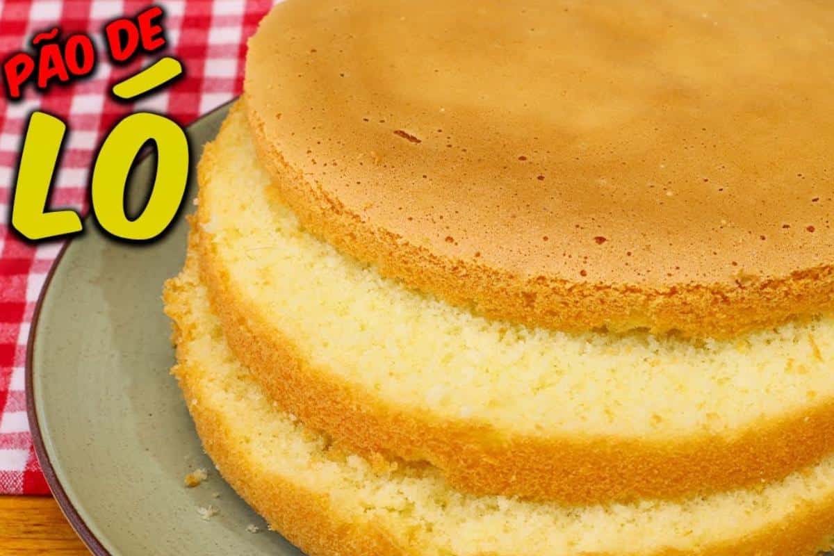 Pão de ló profissional: confeiteiro dá todas as dicas para o seu ficar perfeito