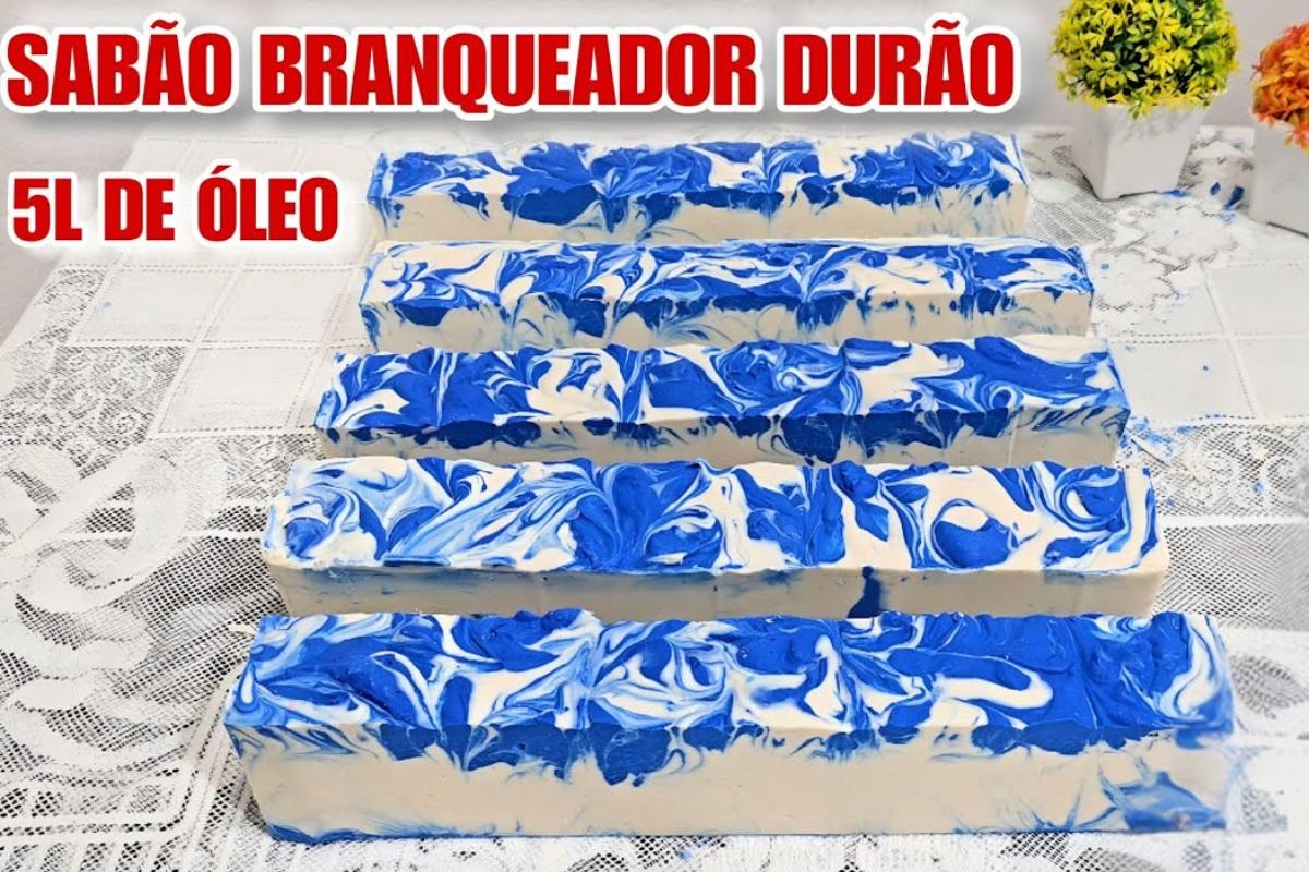 Como fazer sabão branqueador: com óleo usado e rende muitas barras
