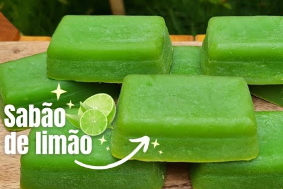 Sabão caseiro de limão: você não vai querer comprar sabão no mercado
