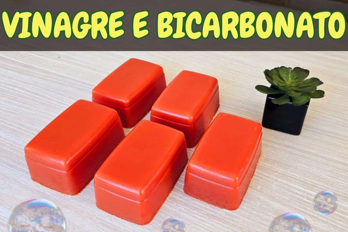 Sabão caseiro de vinagre: espuma muito e não desmancha fácil na água