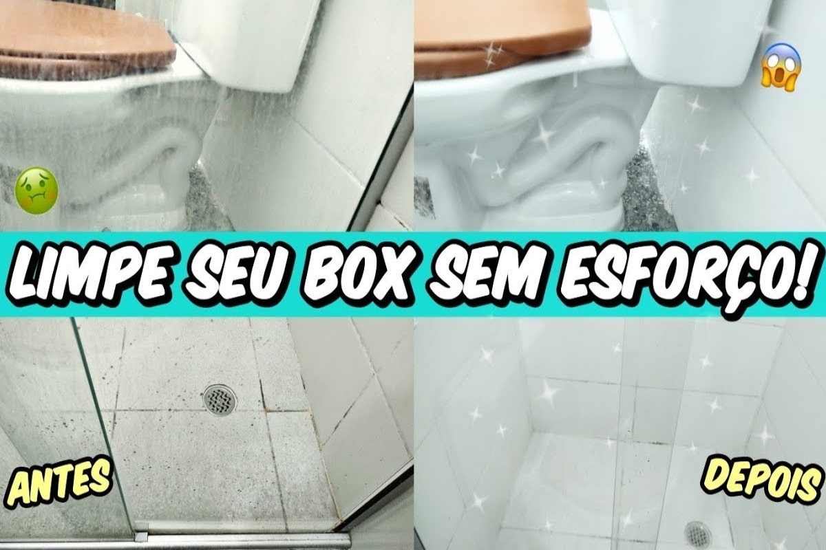 Como limpar box do banheiro com essa misturinha de produtos que temos em casa e deixá-los brilhando sem esforço
