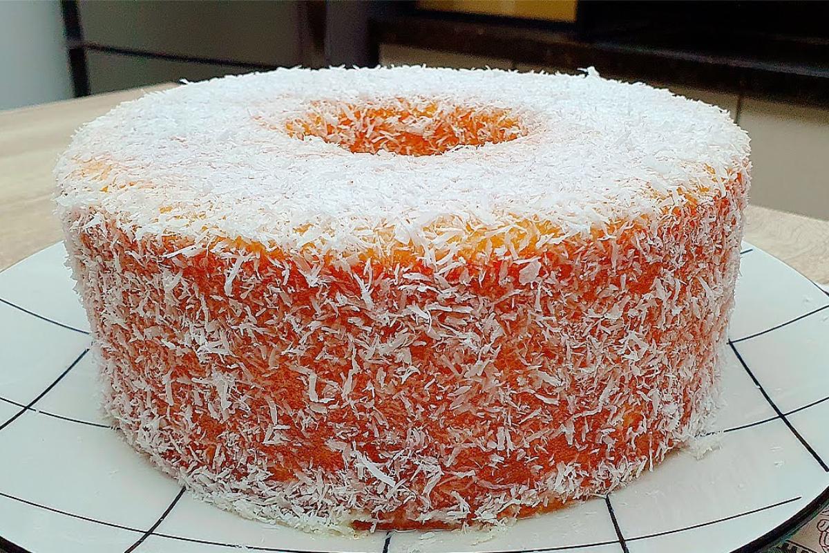 Esse é o ingrediente que eu uso para fazer o meu bolo delicioso e fofinho