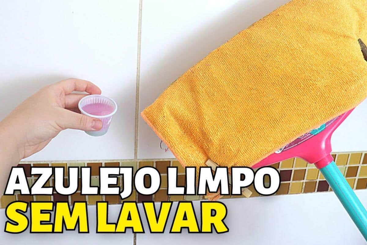 Como limpar azulejo sujo e engordurado com uma misturinha caseira maravilhosa