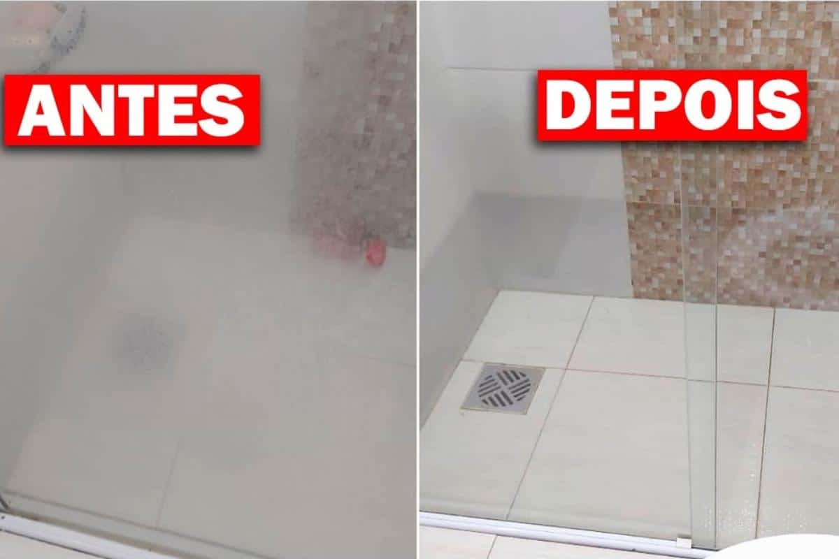 Como limpar vidro do box manchado: fica transparente sem muito esforço