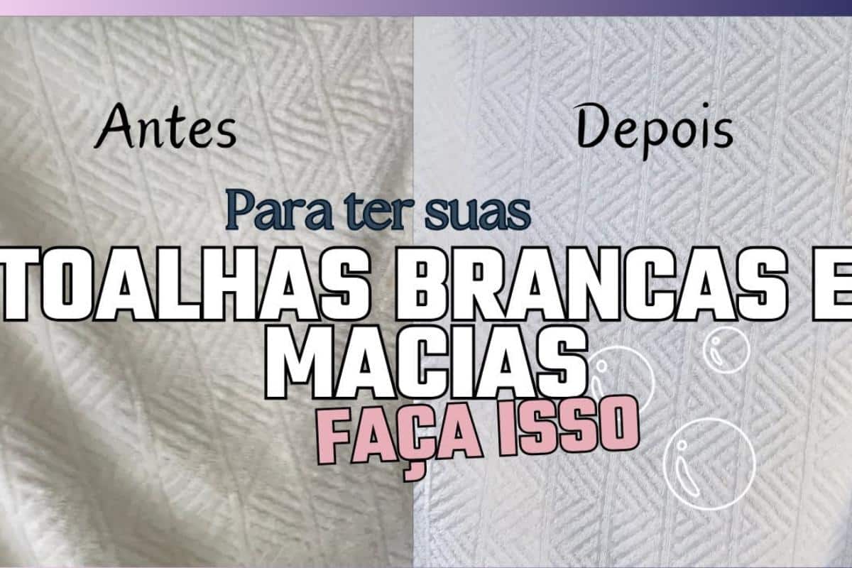 Como tirar amarelado de toalha branca: limpa toda a sujeira e deixa macia e perfumada