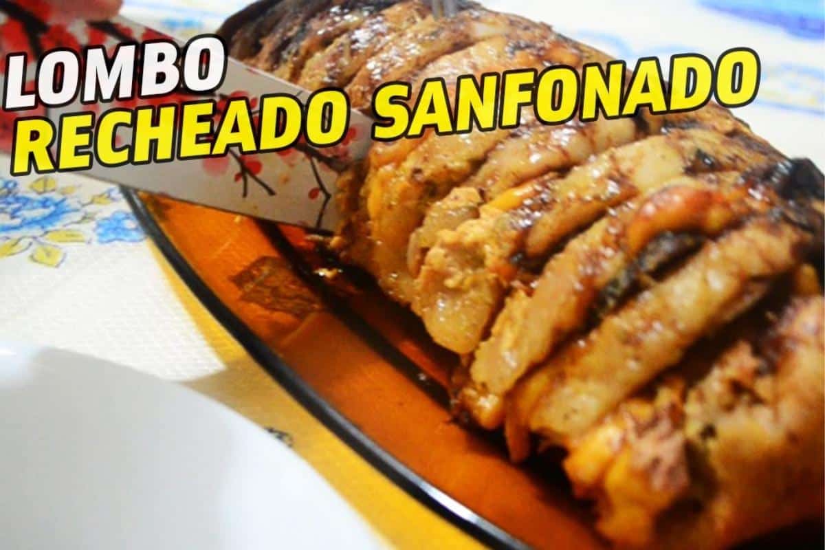 Especial de natal: receita de lombo recheado que fica simplesmente maravilhosa