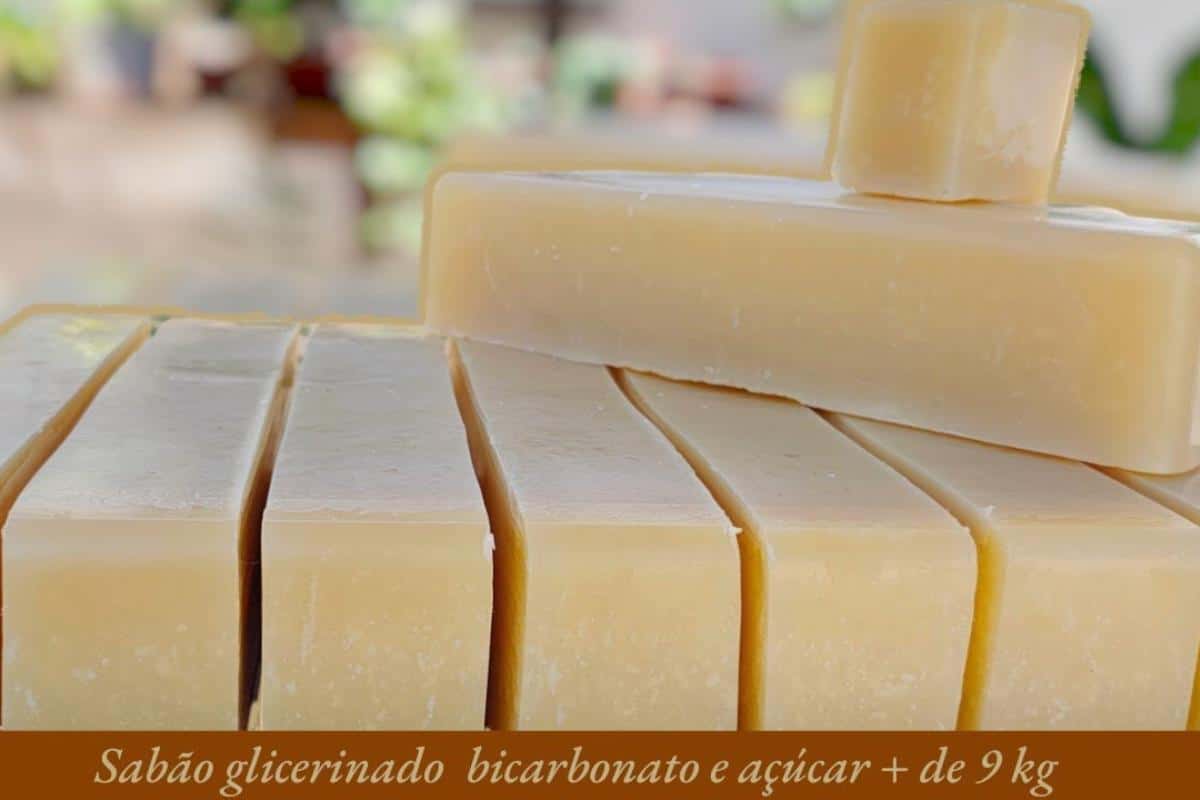 Receita caseira para fazer sabão com bicarbonato e açúcar que rende muito
