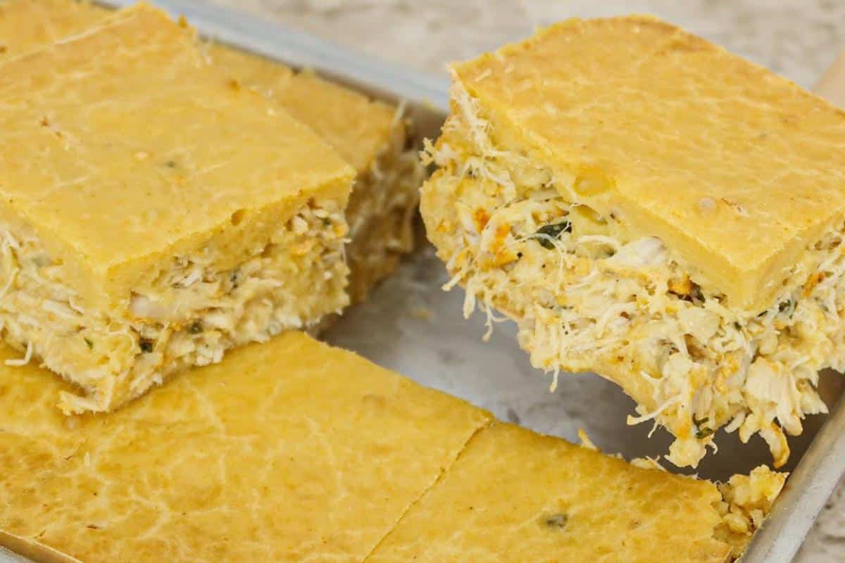 Torta de frango com massa especial e diferente de todas que você já comeu