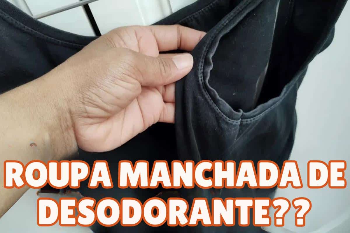 Como limpar roupa manchada de desodorante: desse jeito não precisa ficar esfregando no tanque