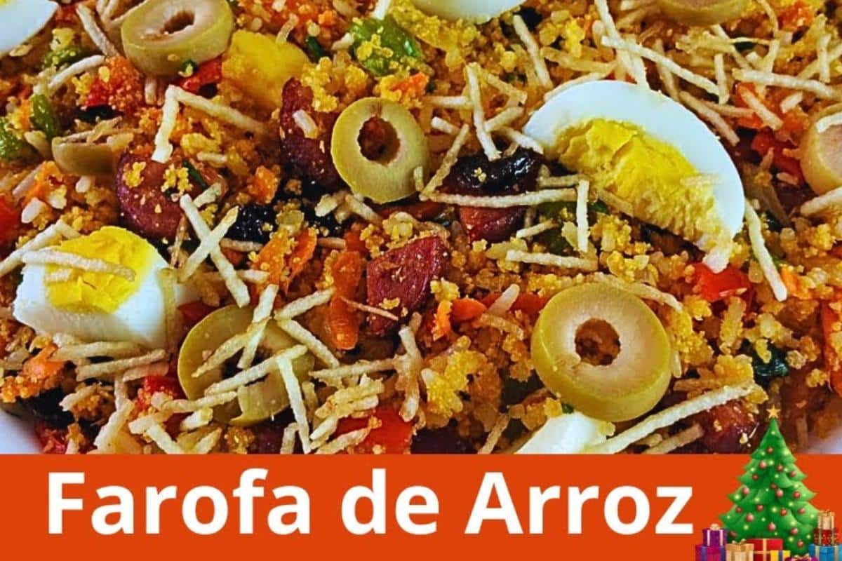 Farofa de natal com arroz amanhecido: todos na sua casa vão adorar essa receita