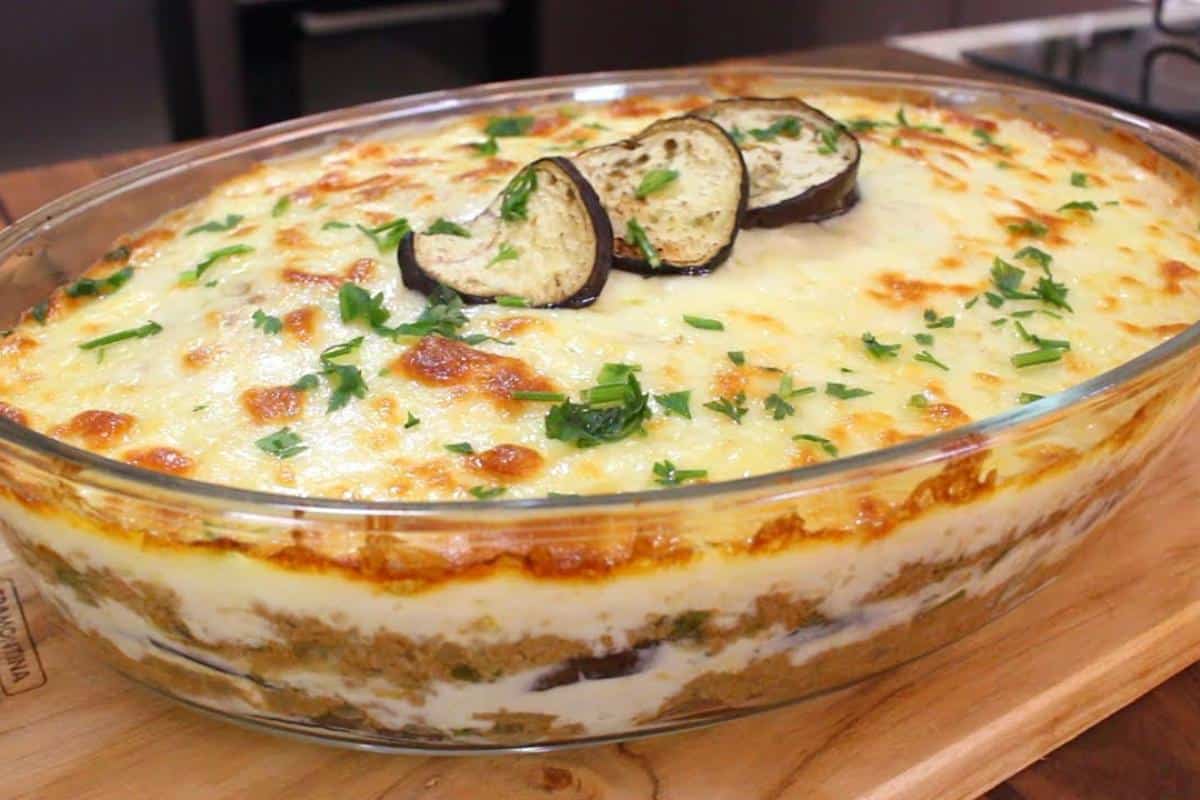 Aprenda a fazer lasanha de berinjela para deixar seu almoço de natal muito mais gostoso