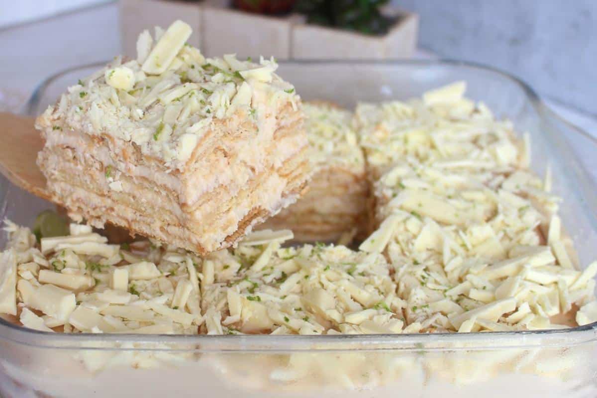 Pavê de limão uma sobremesa cremosa e refrescante para o seu fim de ano