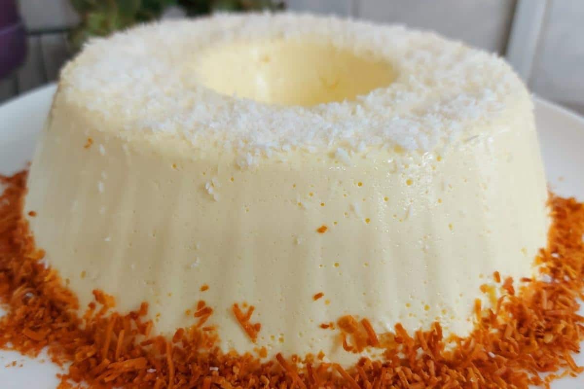 Sobremesa sem leite condensado ótima e fácil de fazer para seu almoço de natal