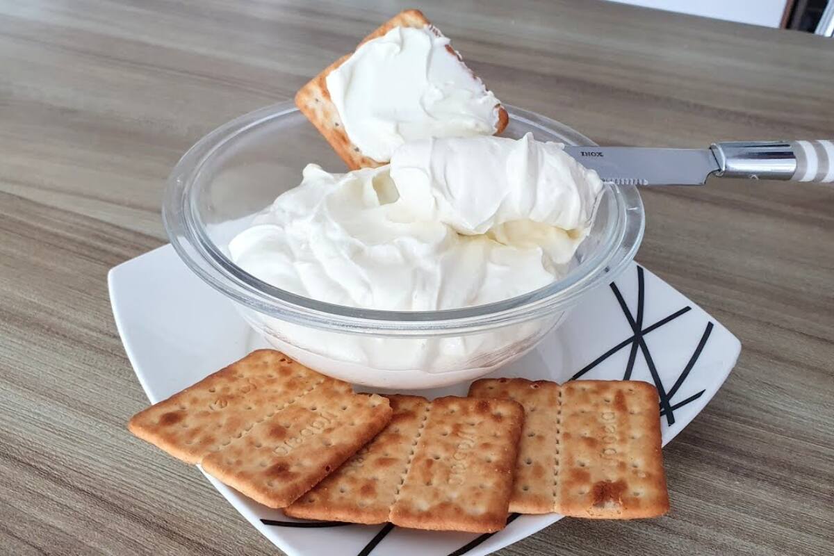 Creme de ricota maravilhoso que só precisa de 3 ingredientes para fazer
